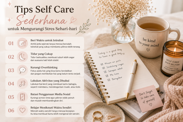 Tips Self Care Sederhana untuk Mengurangi Stres Sehari-hari